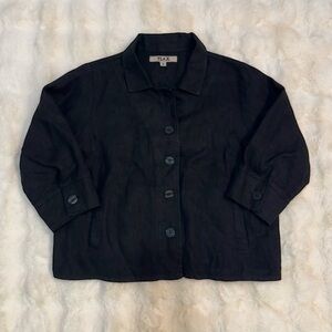 Flax Linen Button Down Top